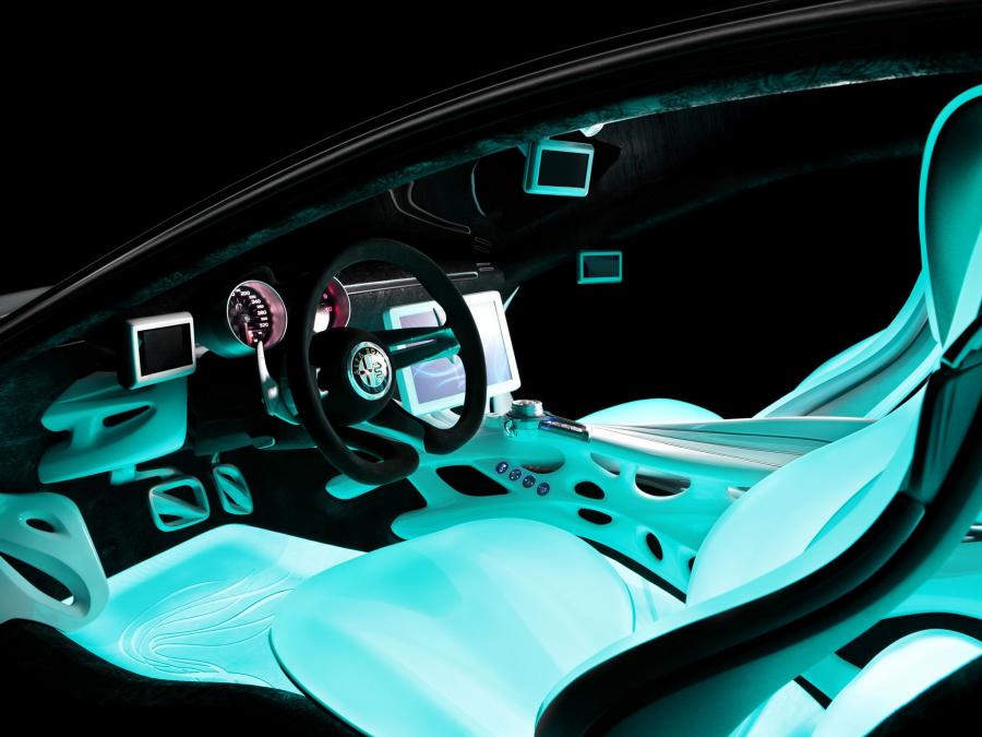 Интерьер Alfa Romeo Pandion Concept 2010 года  (фото 6 из 16)